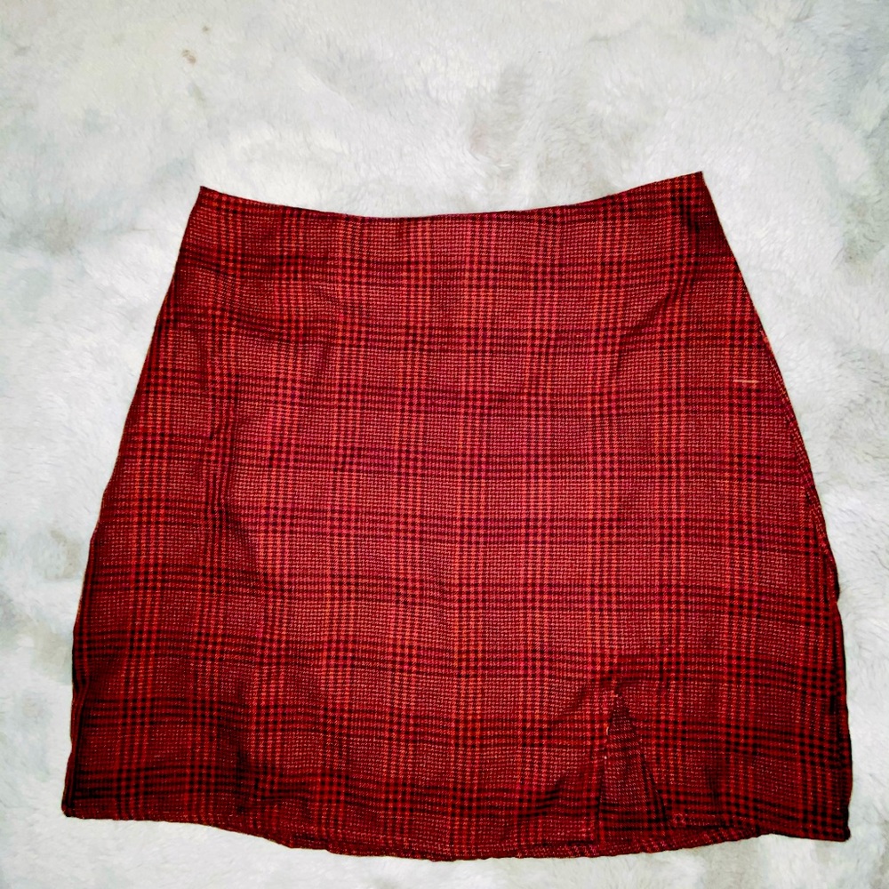 Plaid skirt